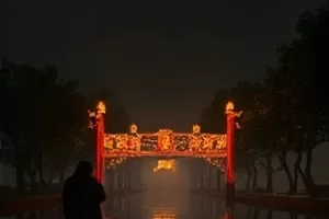 《夜班便利店》封面:凌晨便利店冷柜前的地板反光与一只塑料拖鞋